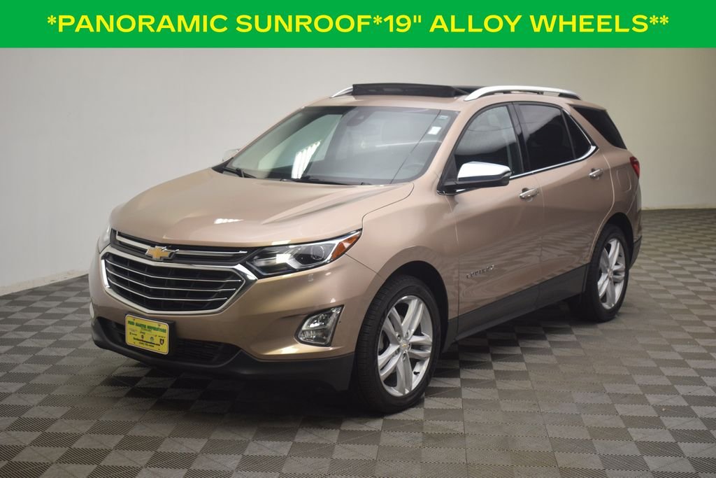 Used 2018 Chevrolet Equinox Premier with VIN 2GNAXWEX9J6154344 for sale in Barberton, OH