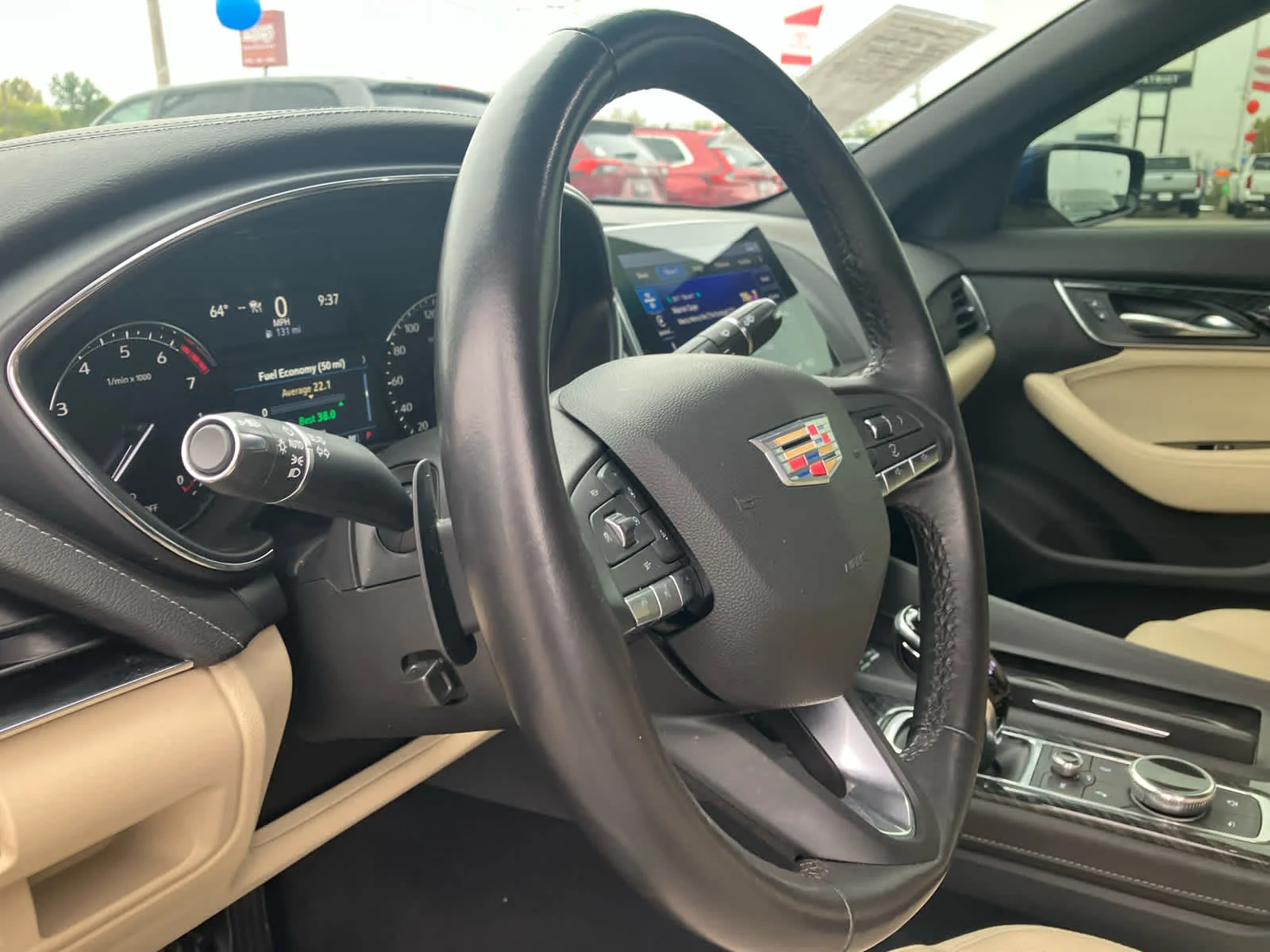 Used 2022 Wave Metallic Cadillac Premium Luxury image 9