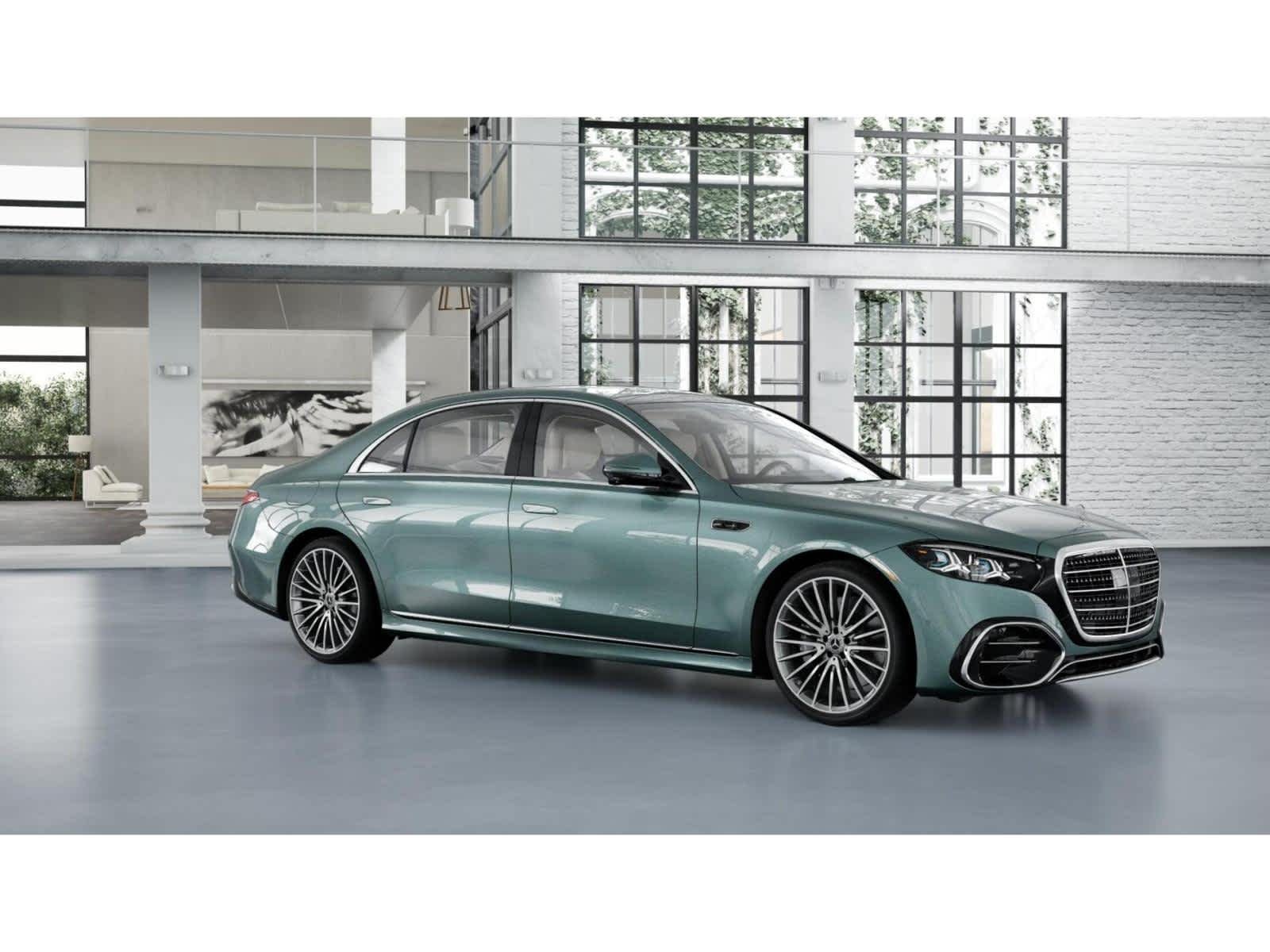 New 2027 Verde Silver Metallic Mercedes-Benz S 500 image 11