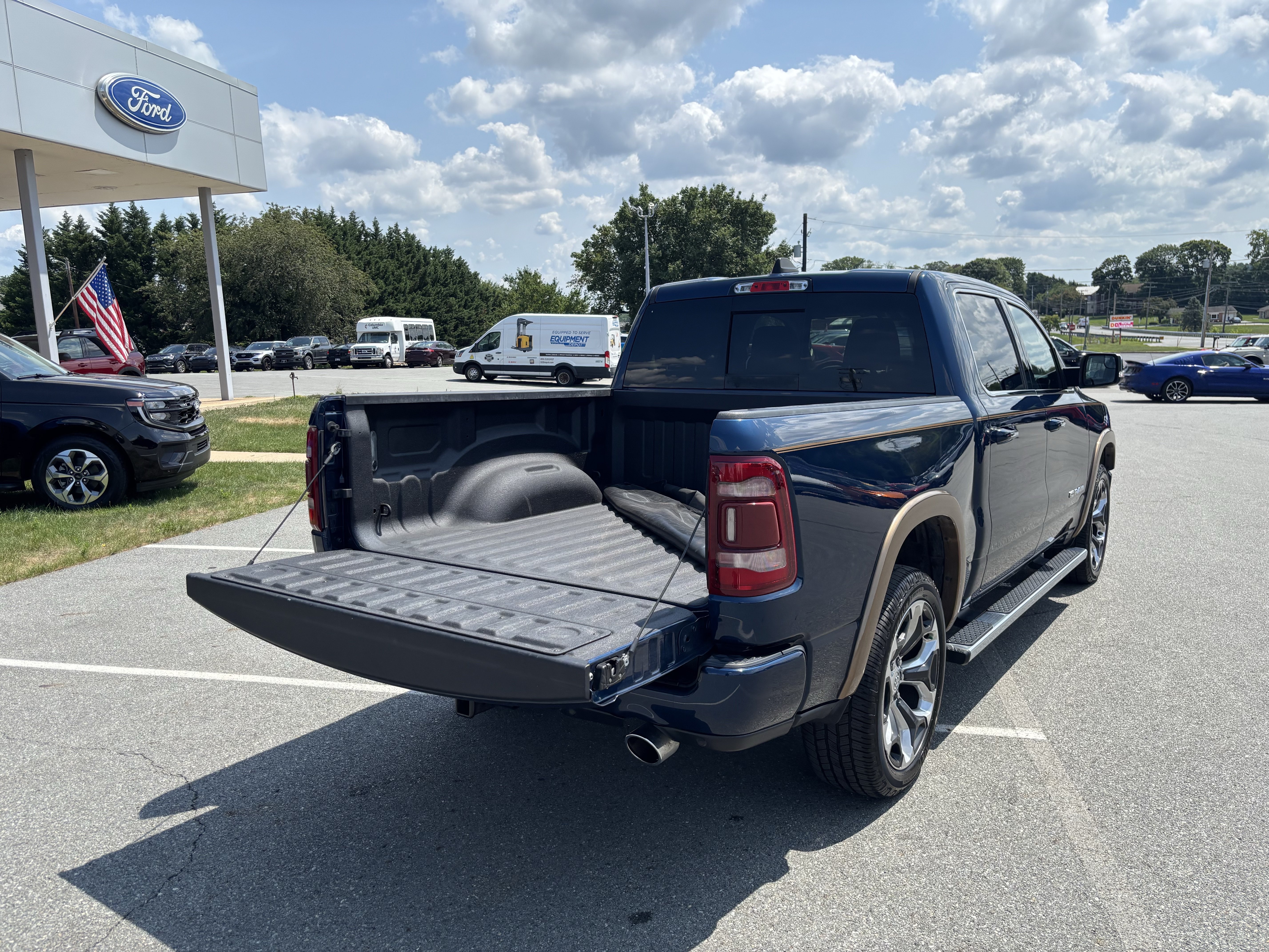 Used 2022 Patriot Blue Pearlcoat Ram Longhorn image 39
