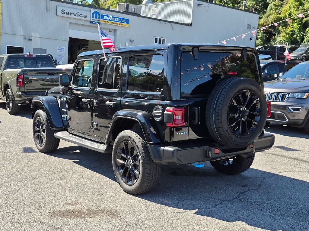 Used 2024 Black Jeep Sahara 4xe image 8