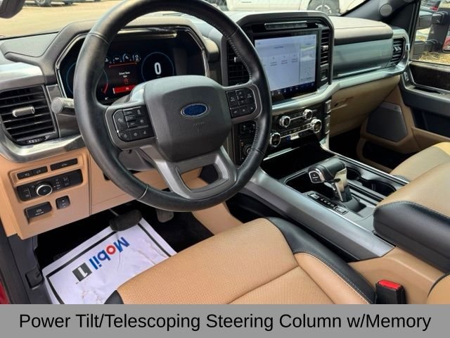Certified Used 2021 Red Ford Lariat image 16