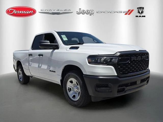 New 2026 Bright White Clear-Coat Exterior Paint RAM Tradesman image 1