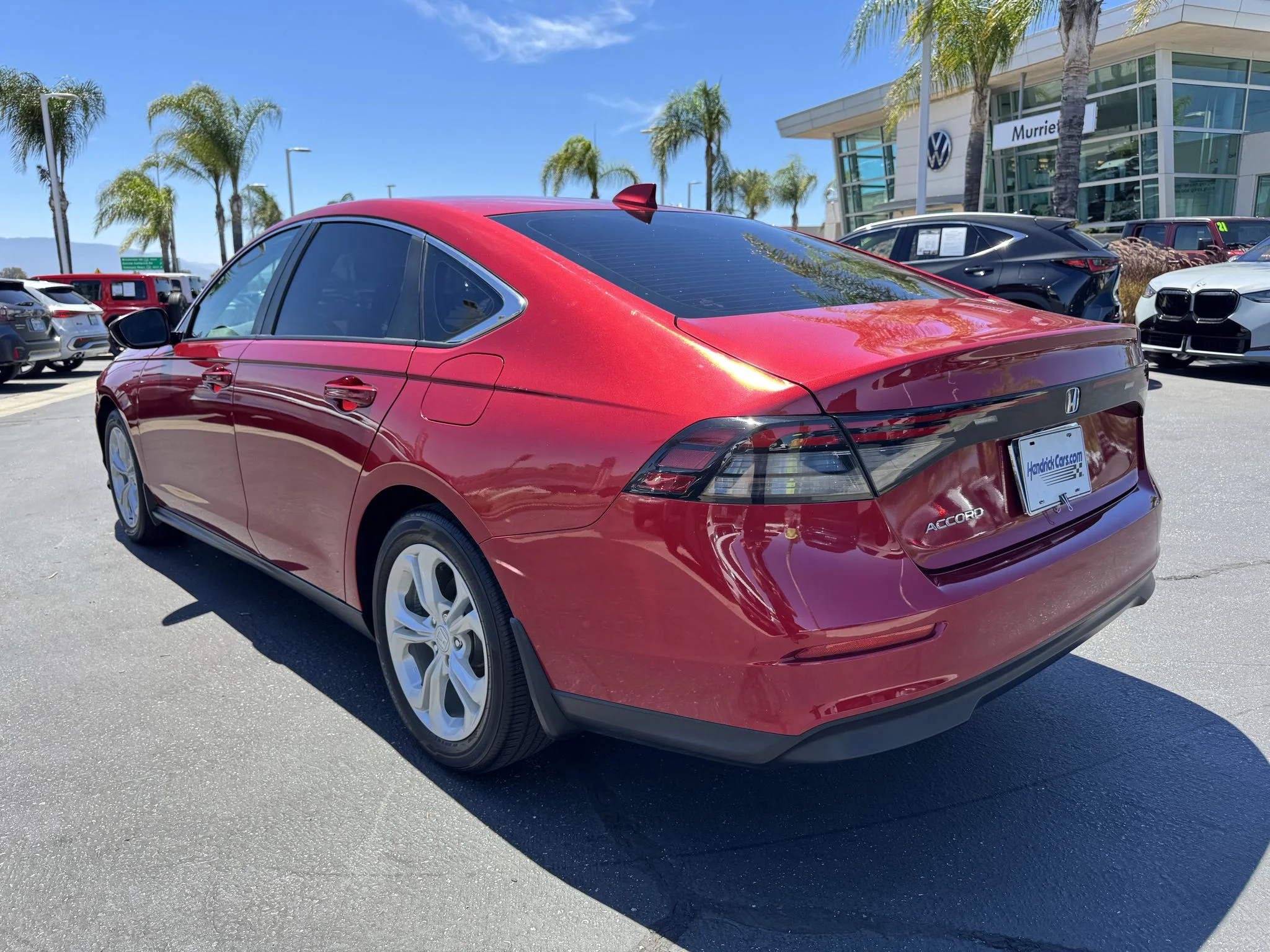 Used 2023 Radiant Red Metallic Honda LX image 6