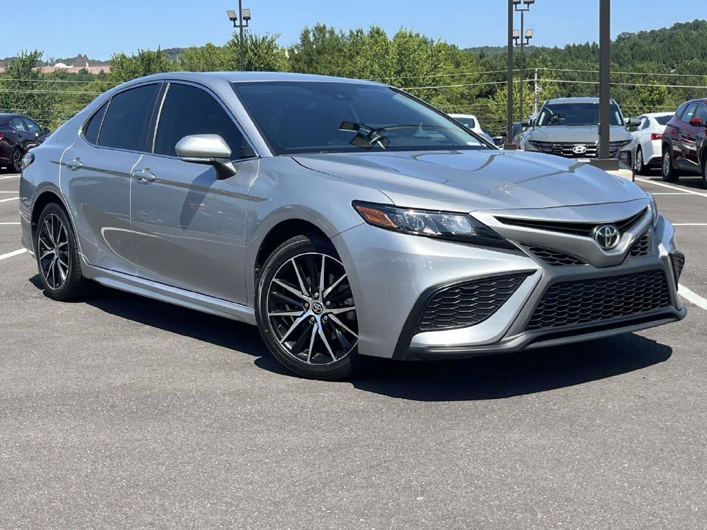 Used 2024 Silver Toyota SE image 1