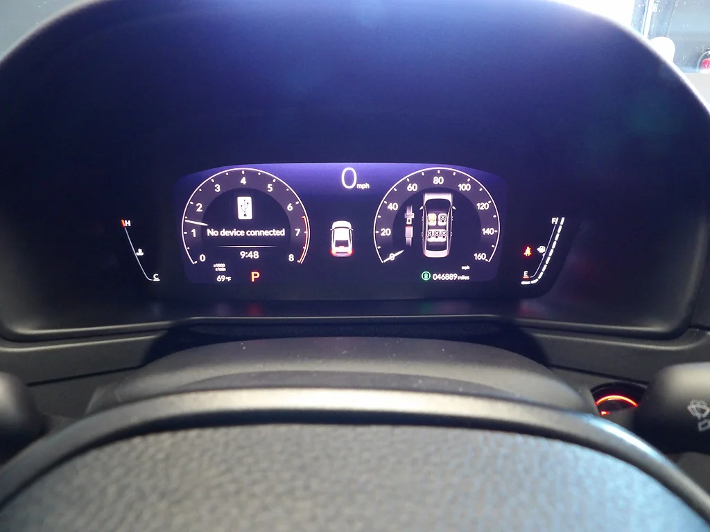 Used 2025 Crystal Black Pearl Honda SE image 24