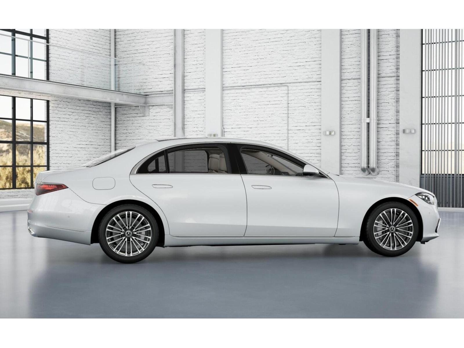 New 2026 MANUFAKTUR Moonlight White Metallic Mercedes-Benz S 580 image 16