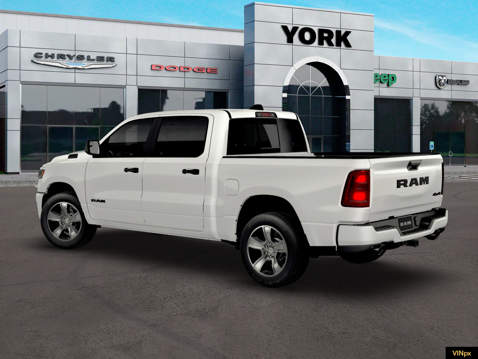 New 2026 Bright White Clear-Coat Exterior Paint RAM Express image 16