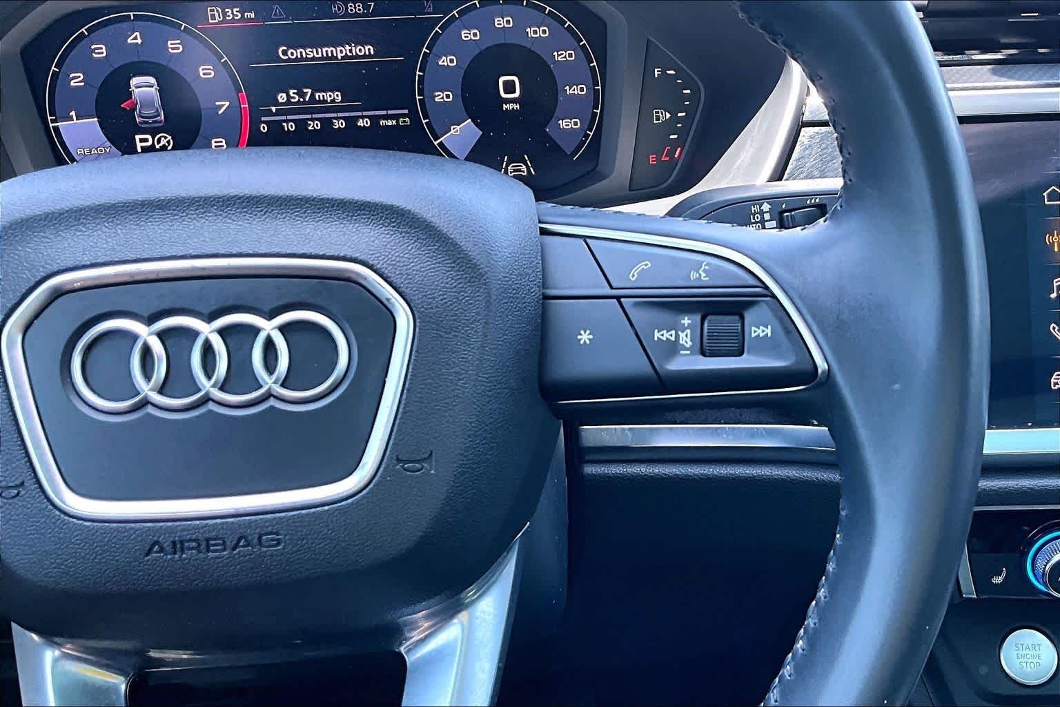 Used 2020 Glacier White Metallic Audi Premium image 25