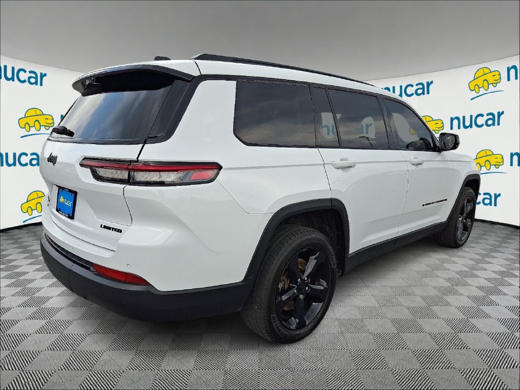 Used 2023 Bright White Clearcoat Jeep Limited image 7