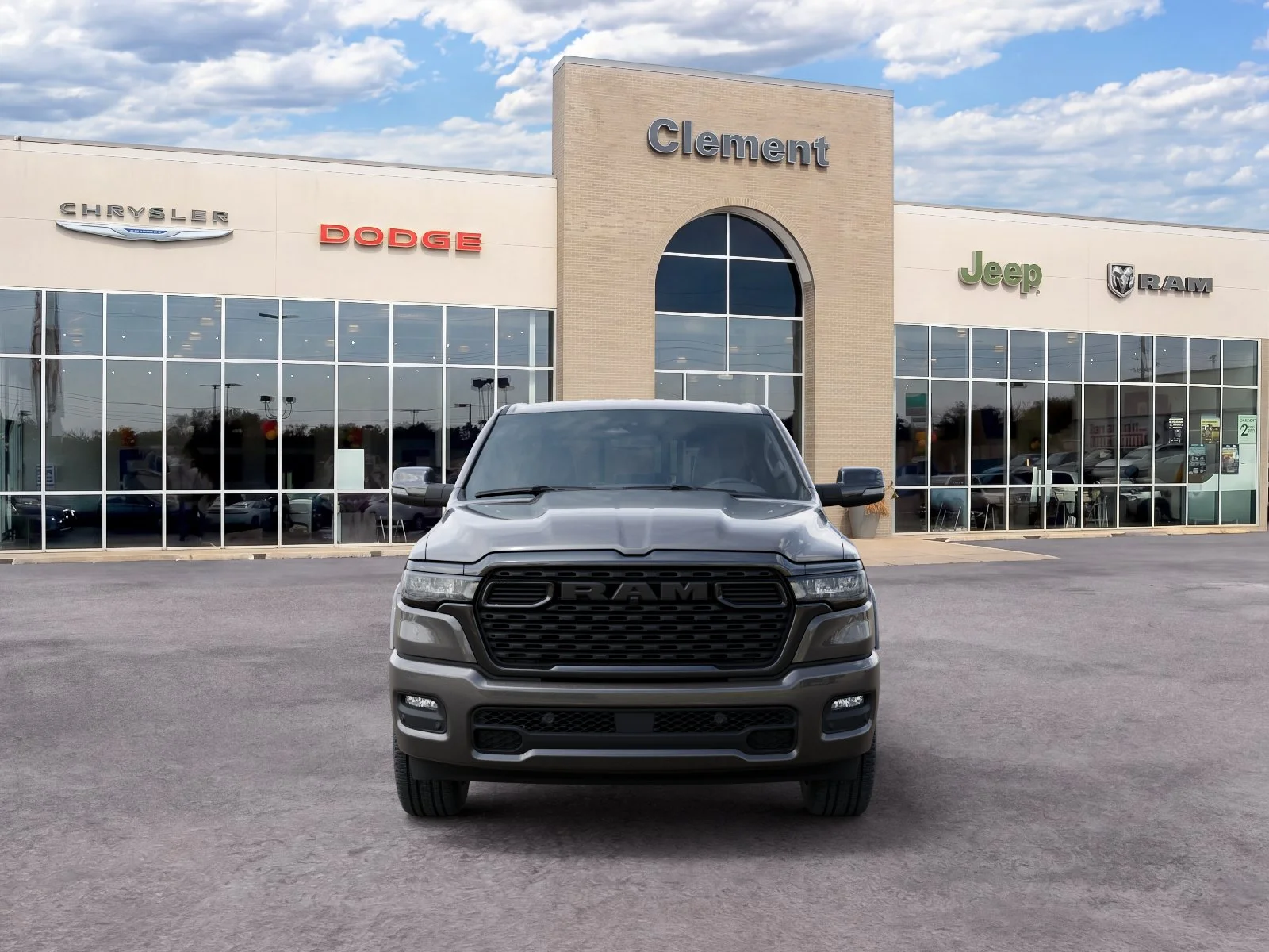 New 2026 Granite Crystal Metallic Clear-Coat Exterior Paint RAM Big Horn/Lone Star image 35