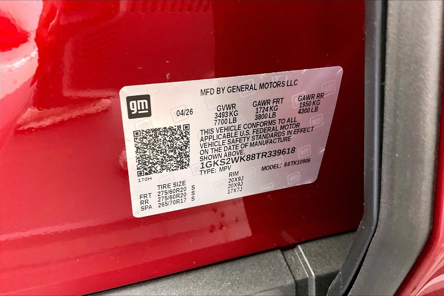 New 2026 Volcanic Red Tintcoat GMC AT4 Ultimate image 20