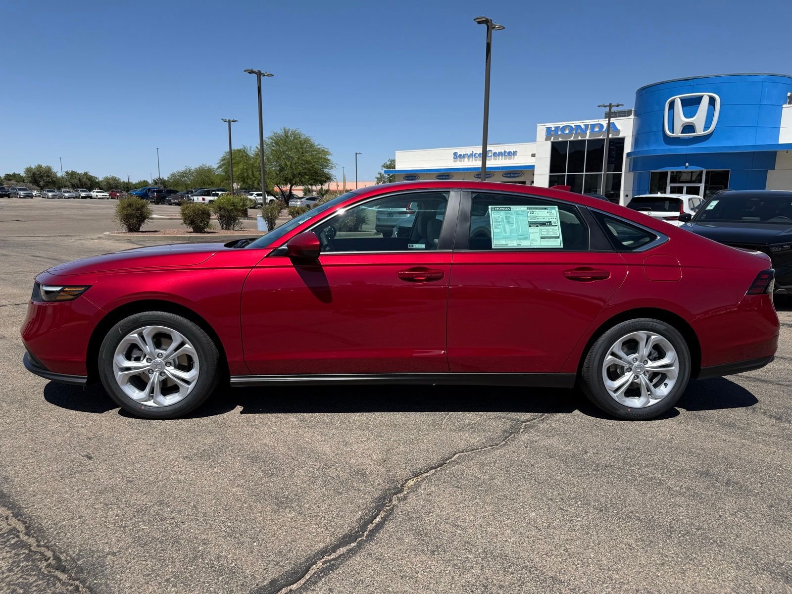 New 2026 Radiant Red Metallic Honda LX image 10