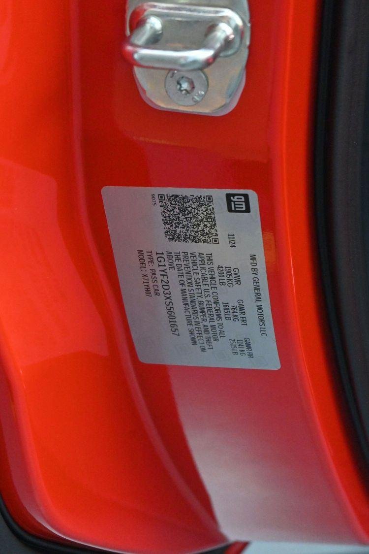 Used 2025 Torch Red Chevrolet 3LZ image 39