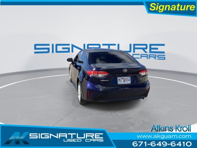 Used 2023 Blue Toyota LE image 8