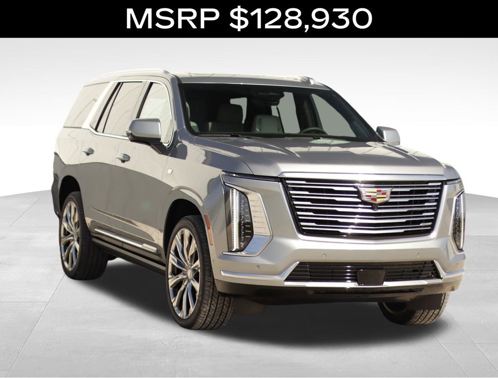 Argent Silver Metallic 2026 Cadillac Escalade Platinum Luxury 4WD SUV / Crossover Four-Wheel Drive