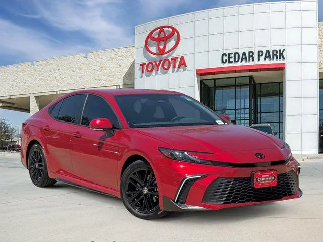 Certified Used 2026 SUPERSONIC RED Toyota SE image 1