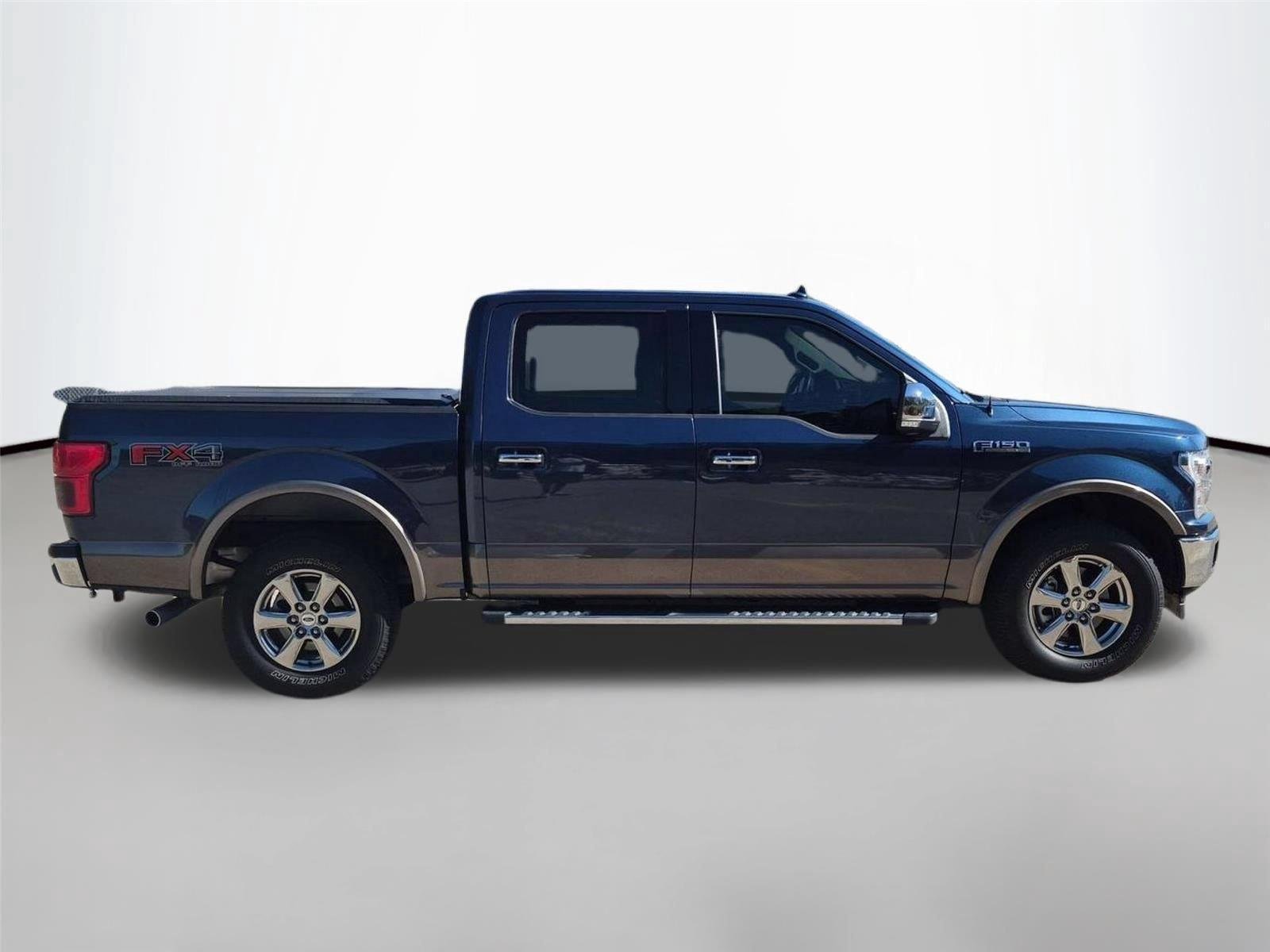 Used 2018 Blue Jeans Metallic Ford LARIAT image 6