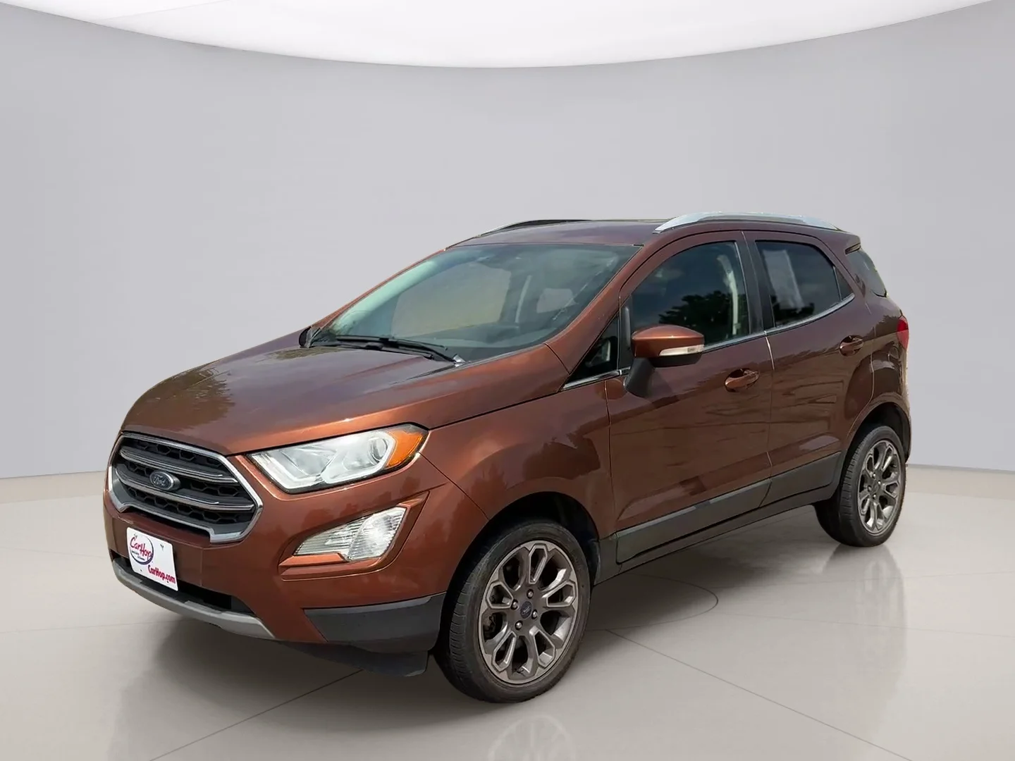 Used 2019 Orange Ford TITANIUM image 1
