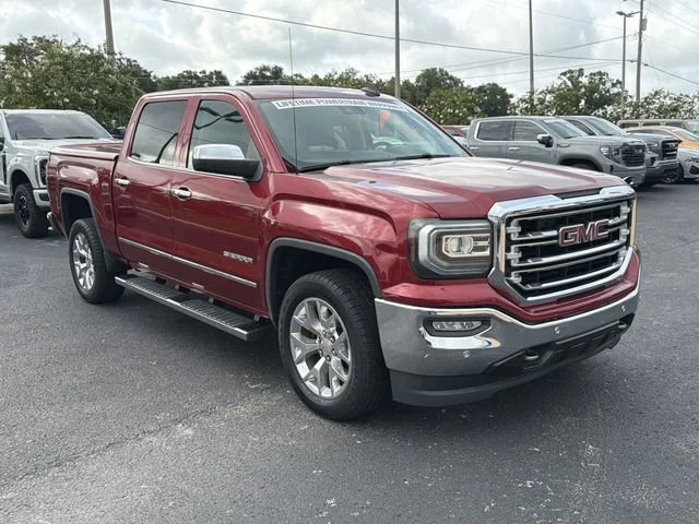 Used 2018 RED QUARTZ TINTCOAT GMC SLT image 2