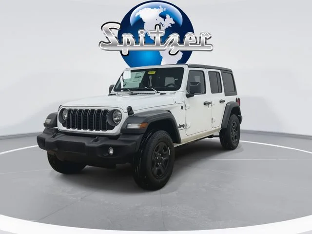 New 2026 Bright White Clearcoat Jeep Sport image 3