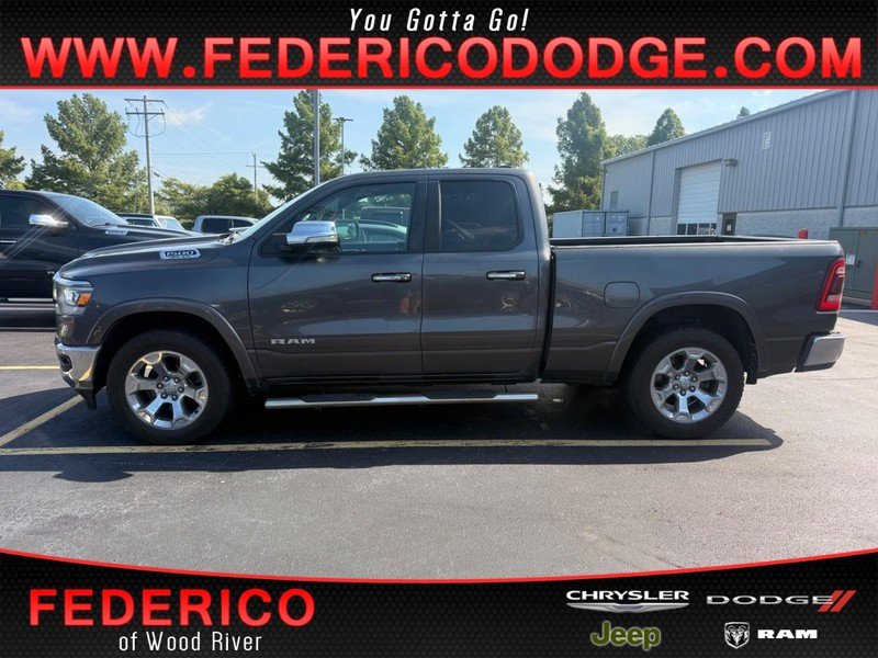Used 2019 Granite Crystal Metallic Clearcoat Ram Laramie 4x4 Quad Cab 6