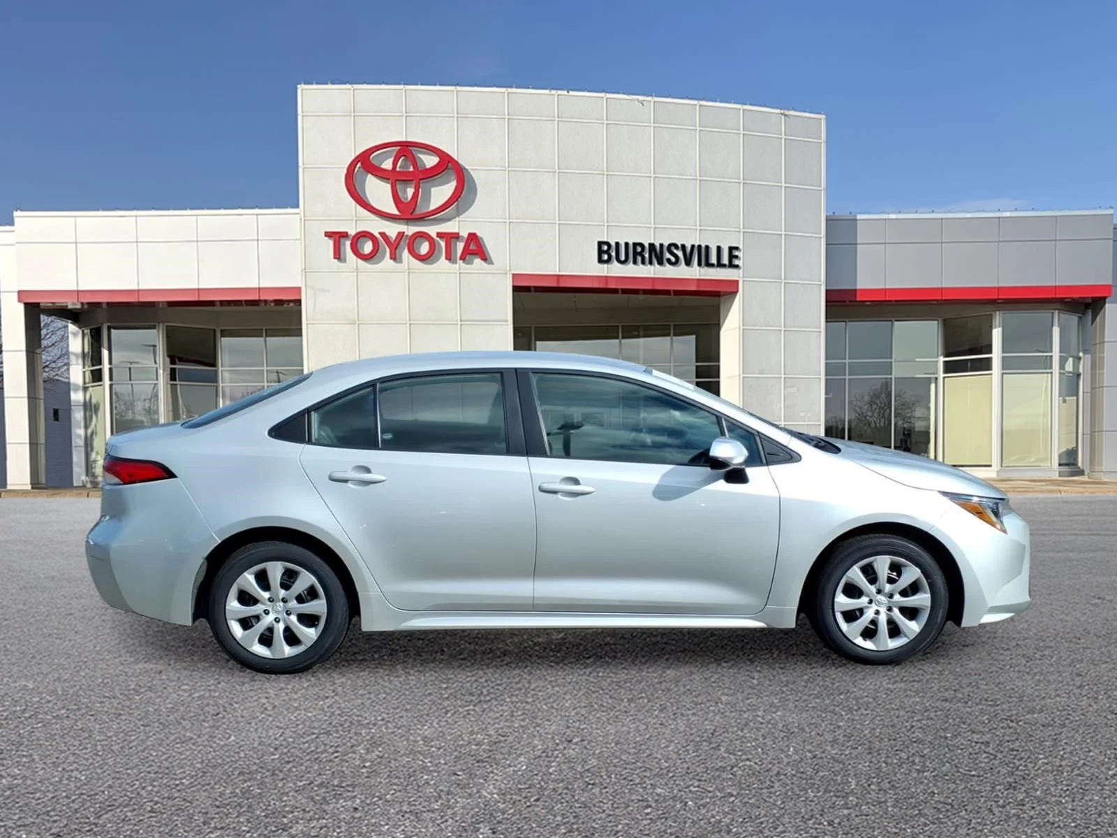 Certified 2025 Toyota Corolla LE with VIN 5YFB4MDE4SP235228 for sale in Burnsville, Minnesota