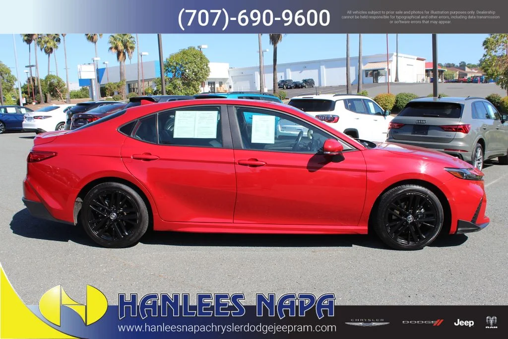 Used 2025 Red Toyota SE image 6