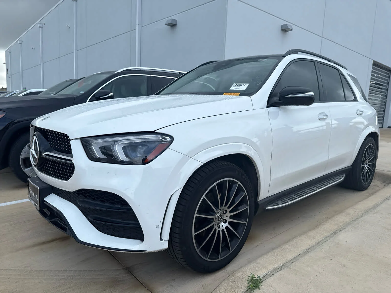 Certified Used 2022 Polar White Mercedes-Benz GLE 350 image 2