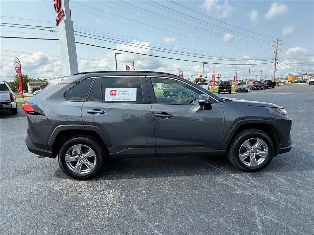 Certified Used 2025 Magnetic Gray Metallic Toyota XLE image 8