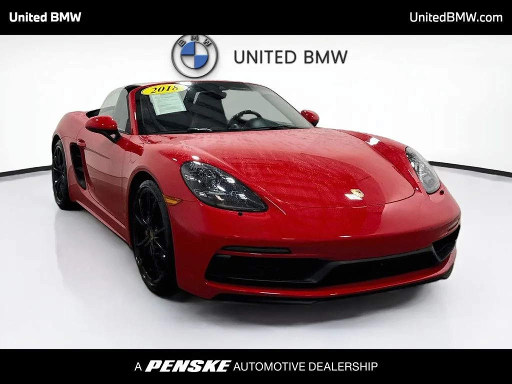 Used 2018 Carmine Red Porsche S image 3