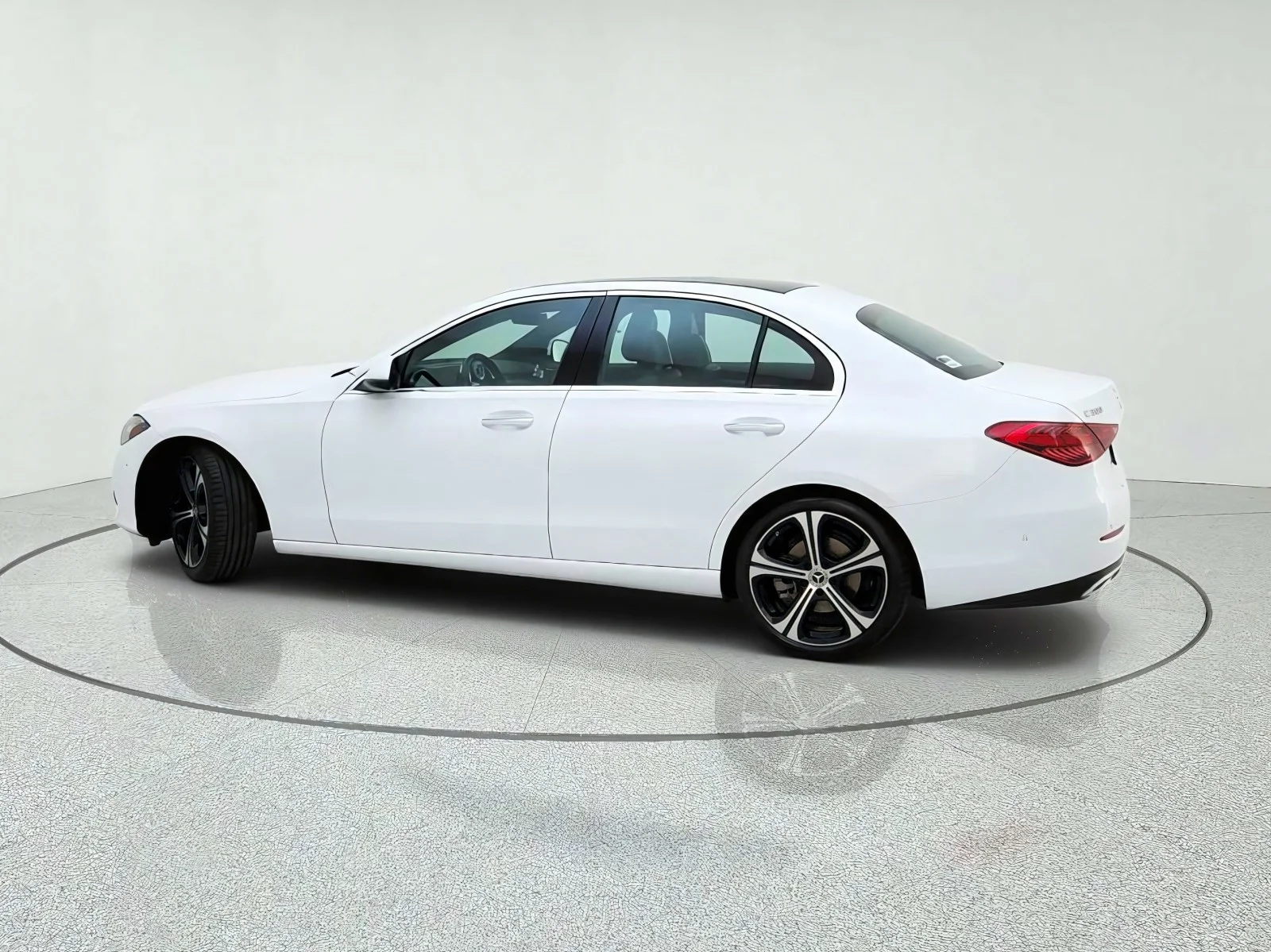Used 2023 MANUFAKTUR Moonlight White Metallic Mercedes-Benz C 300 image 13