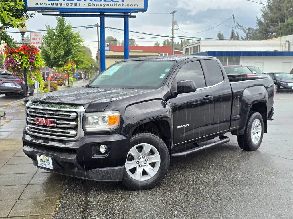 Used 2015 GMC Canyon SLE with VIN 1GTH6BE34F1265166 for sale in North Bend, WA