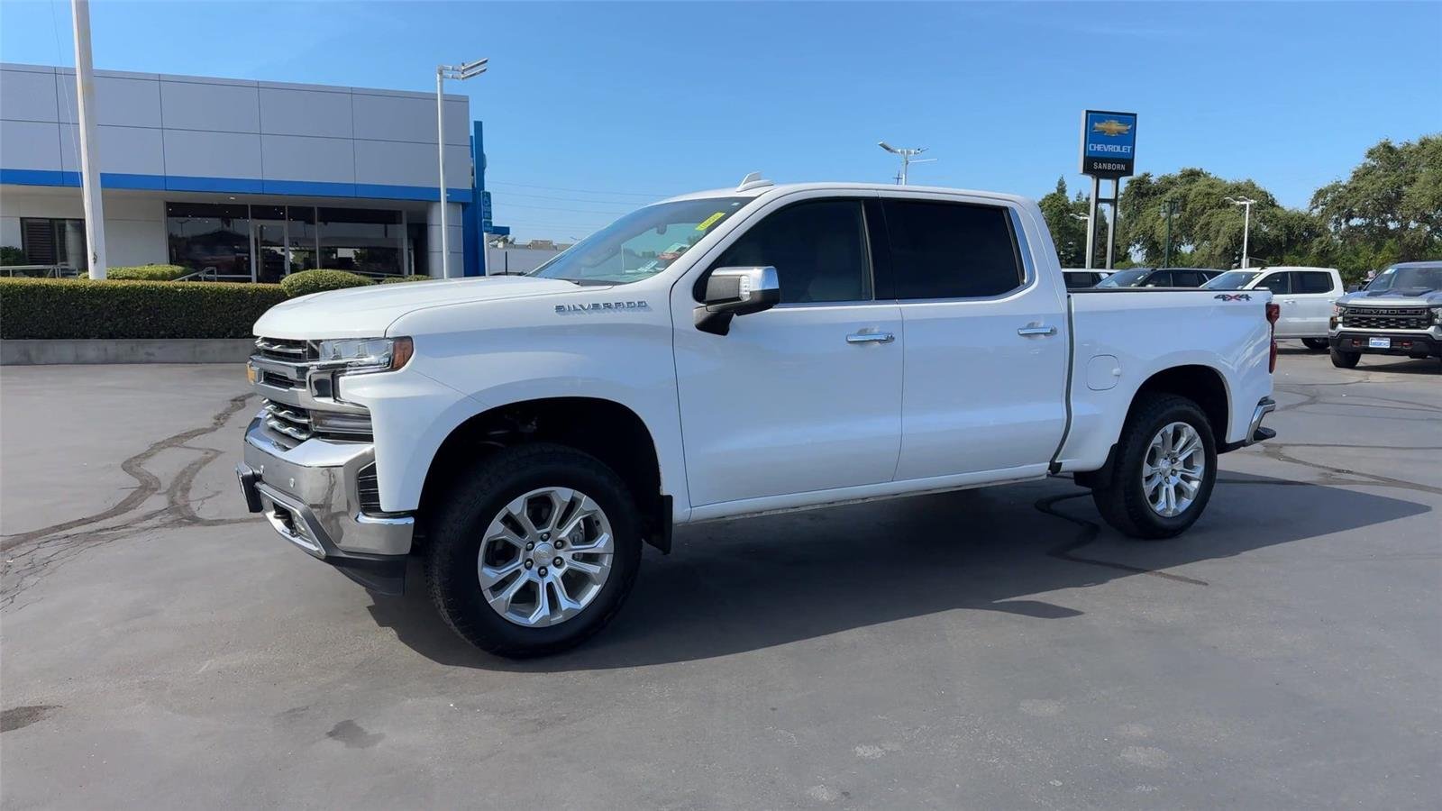 Certified Used 2021 SUMMIT WHITE Chevrolet LTZ image 7