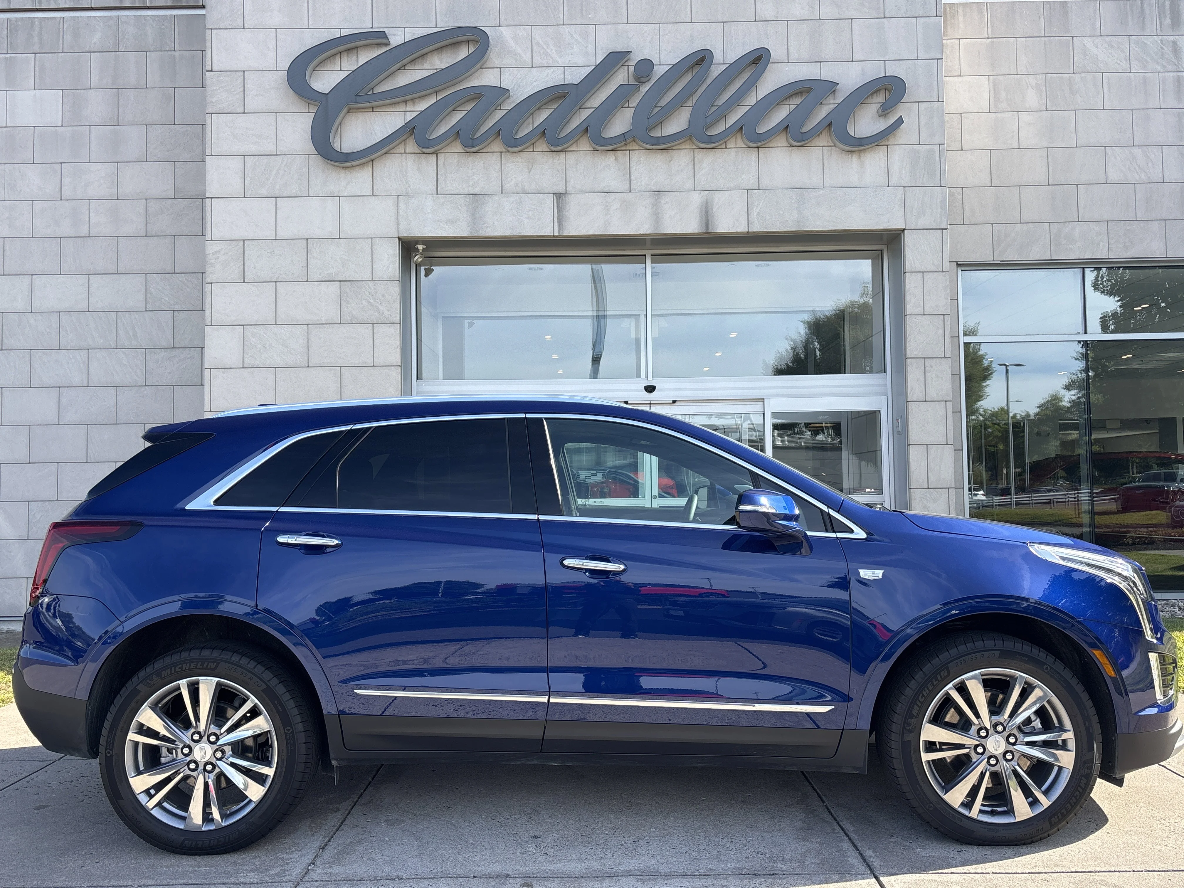 Used 2025 Opulent Blue Metallic Cadillac AWD Premium Luxury image 3