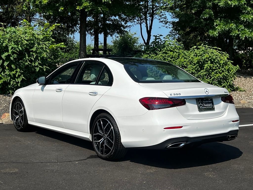 Certified Used 2021 White Mercedes-Benz E 350 image 7