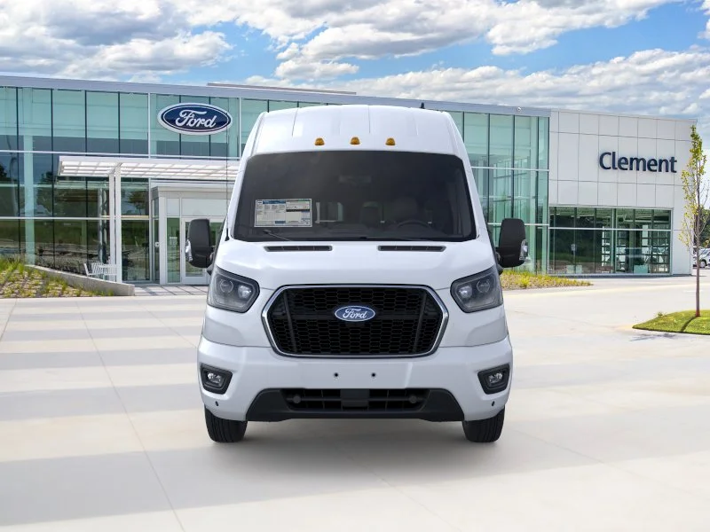 New 2026 Oxford White Ford Passenger Van XLT image 6