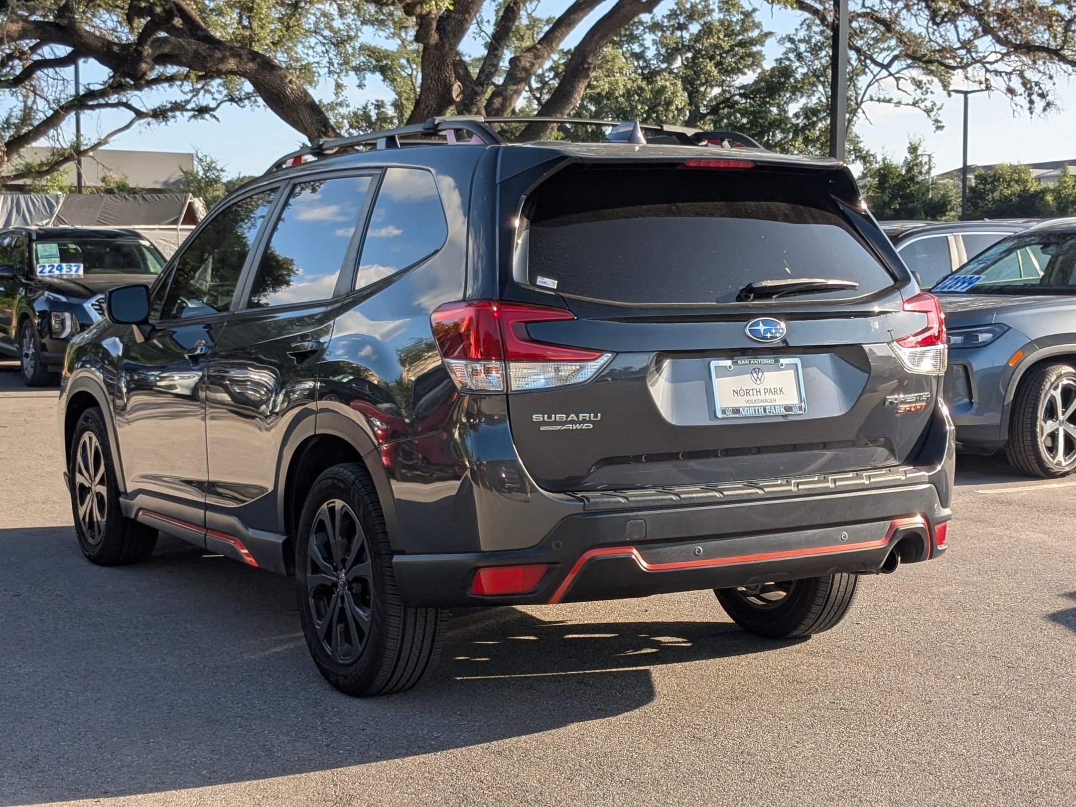 Used 2020 Magnetite Gray Metallic Subaru Sport image 5