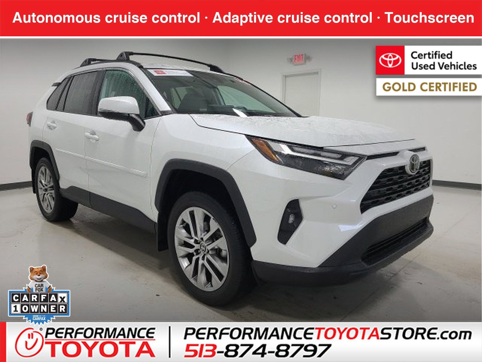 Certified Used 2024 Pearl Toyota XLE Premium image 1