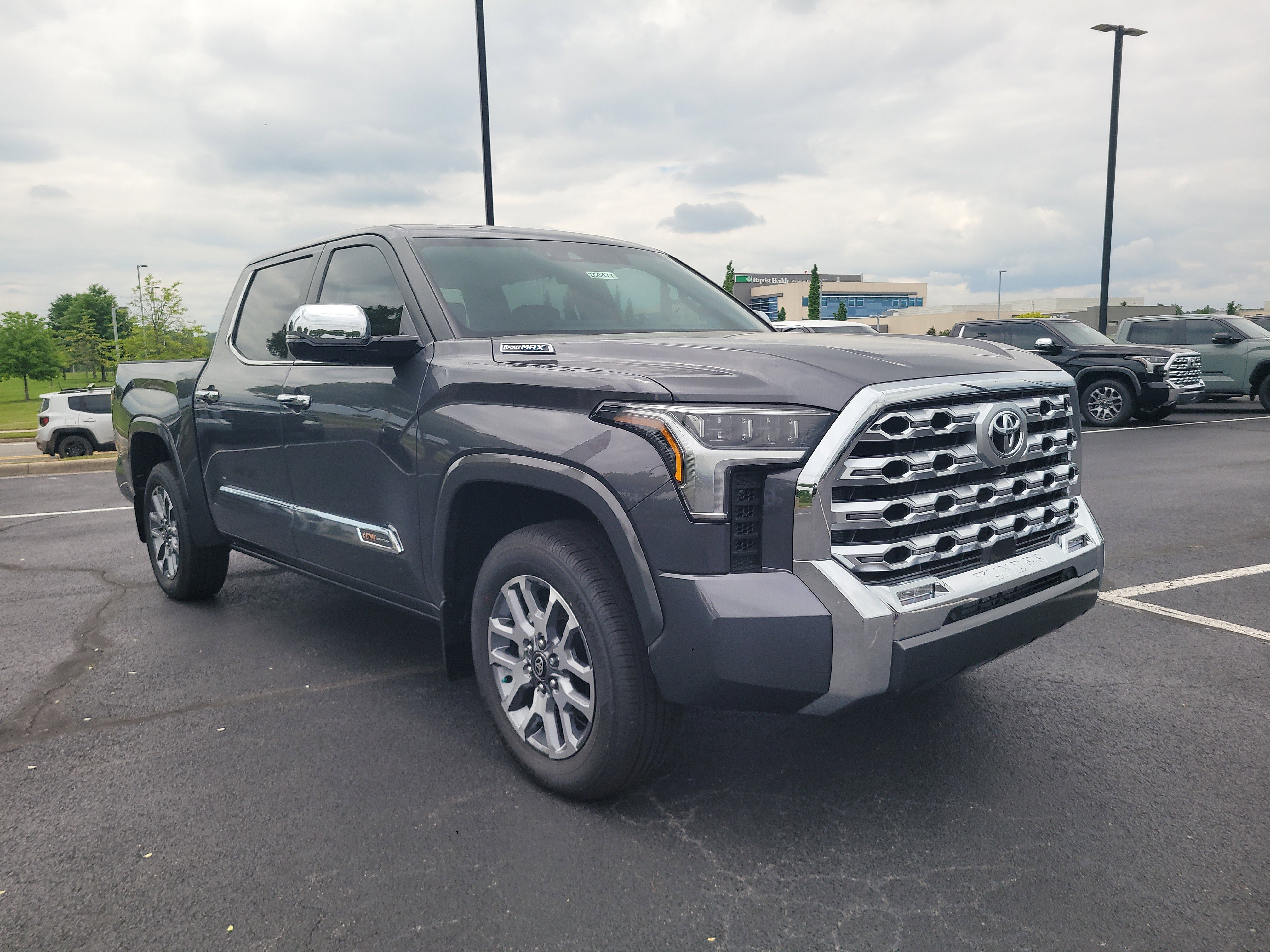 New 2026 Magnetic Gray Metallic Toyota Tundra 1794 Edition image 3