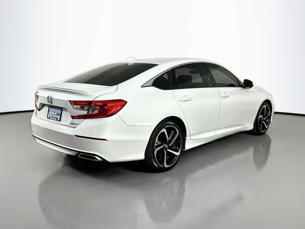 Certified Used 2020 Platinum White Pearl Honda Sport image 8
