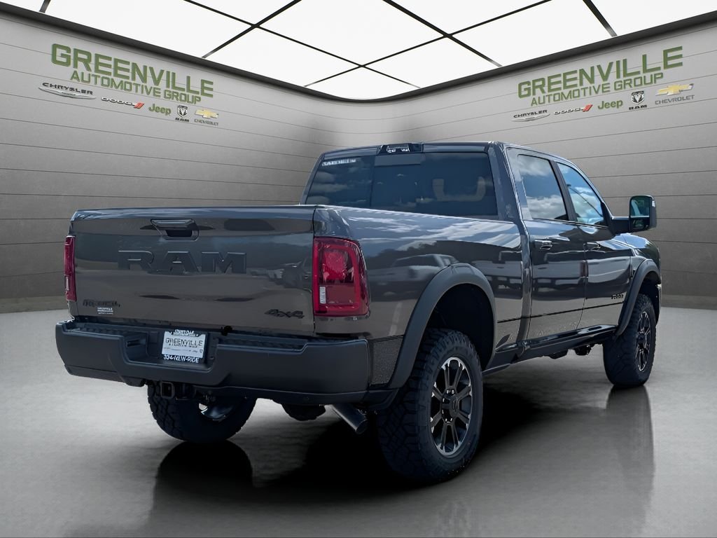 New 2026 Granite Crystal Metallic Clearcoat RAM Rebel Hemi 4x4 image 8