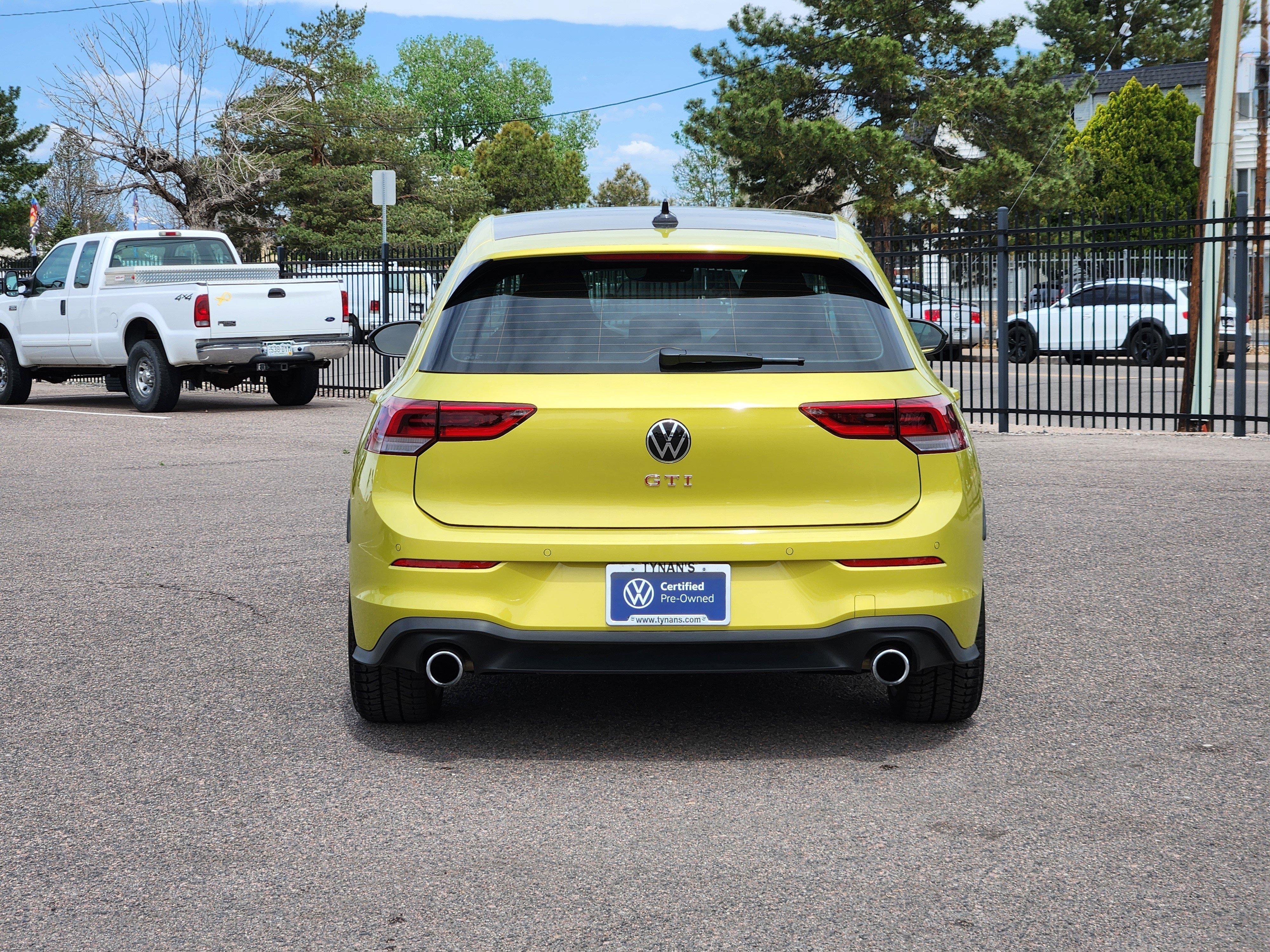 Certified Used 2023 Yellow Volkswagen 2.0T 40th Anniversary Edition image 6