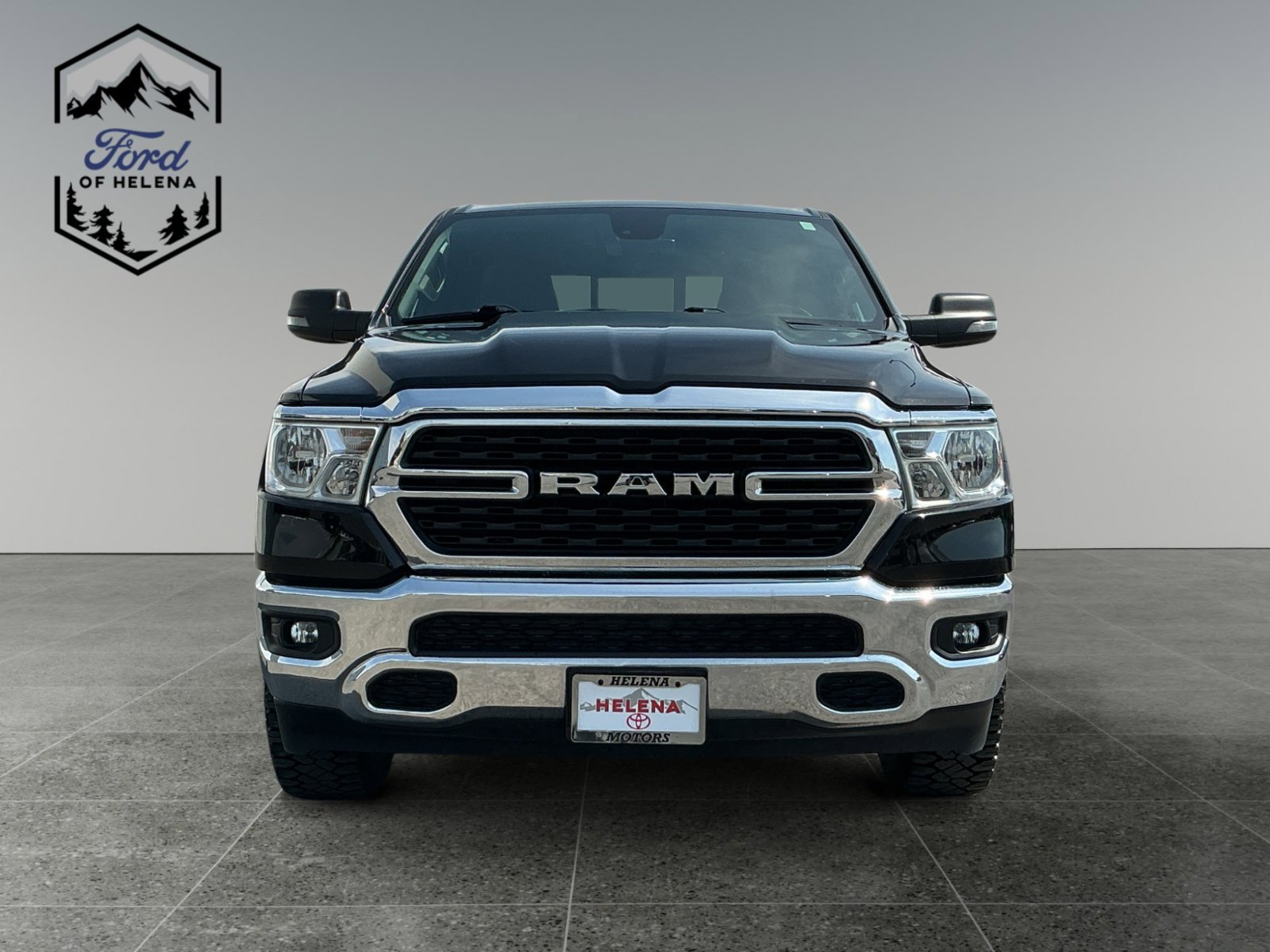 Used 2023 Diamond Black Crystal Pearlcoat Ram Big Horn image 8