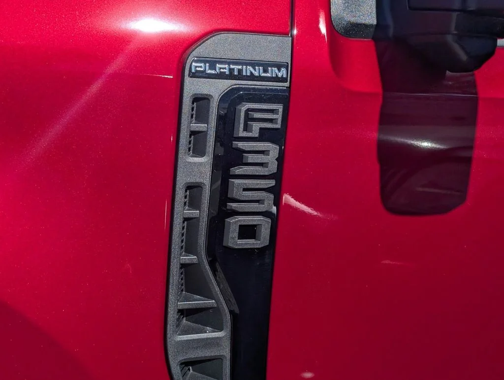 New 2026 Ruby Red Metallic Tinted Clearcoat Ford F-350® Platinum® image 5