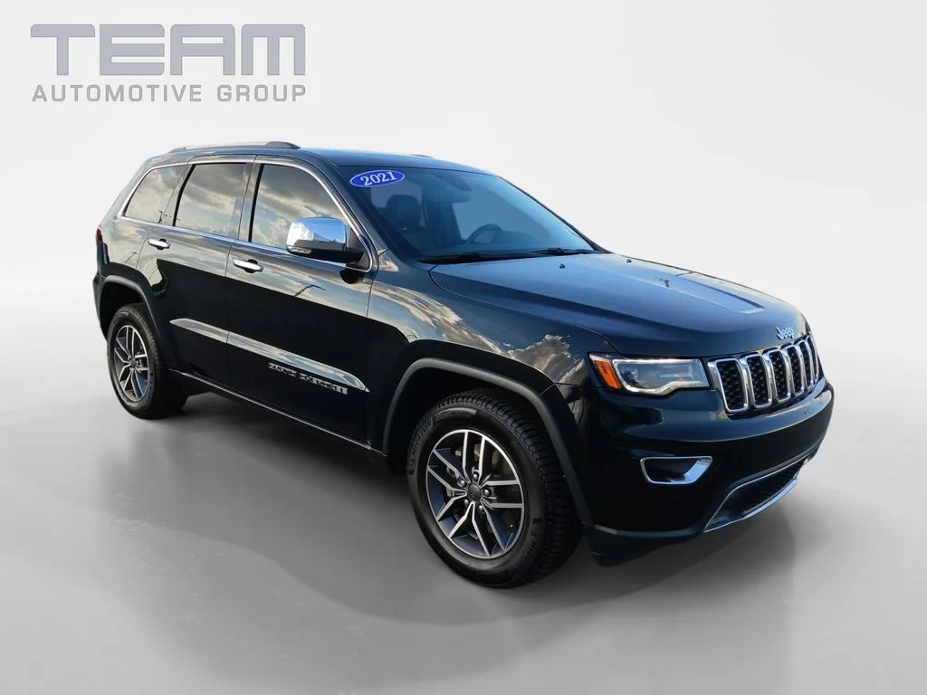 Used 2021 Black Jeep Limited image 1