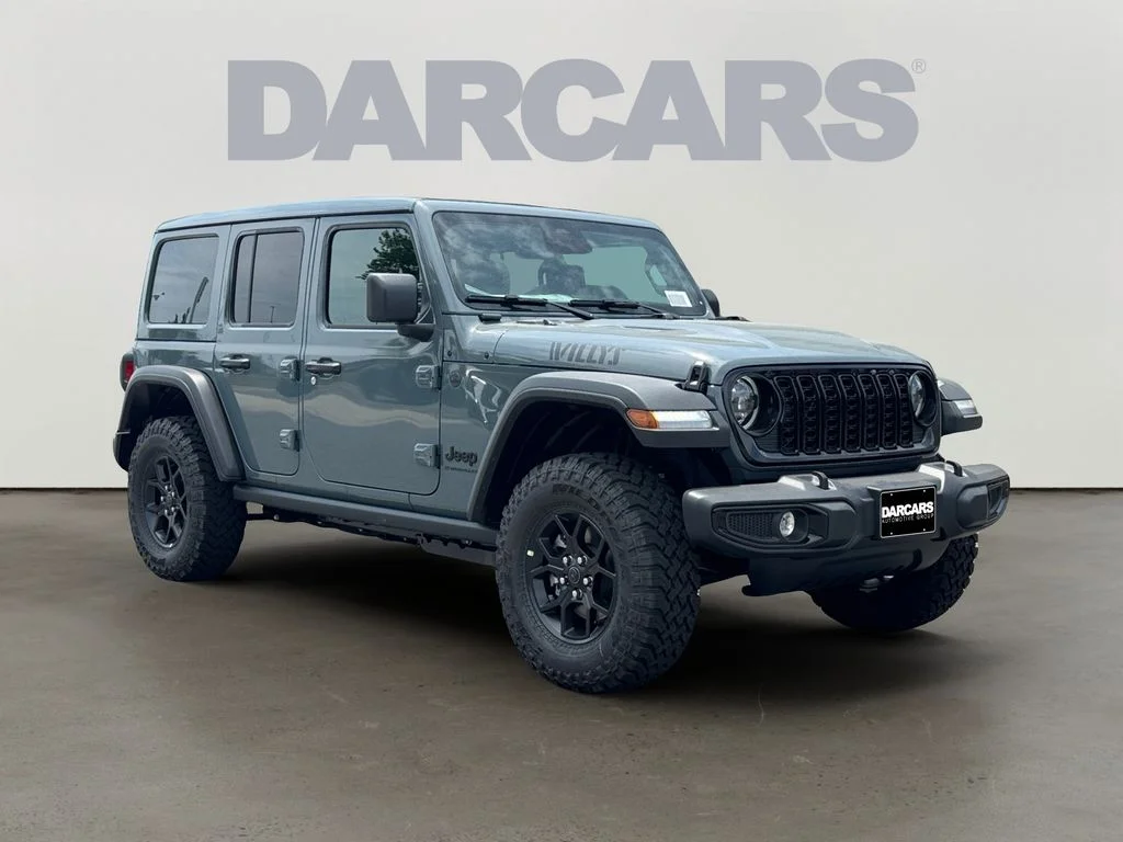 New 2026 Gray Jeep Willys image 1
