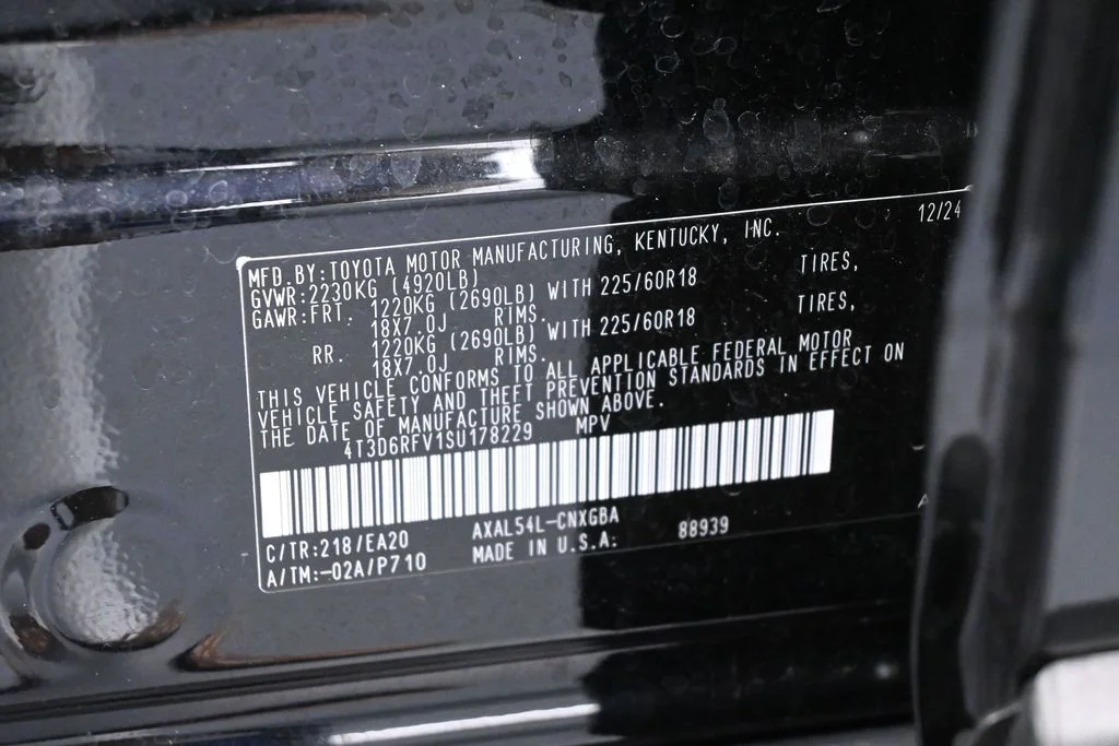 Used 2025 Midnight Black Metallic Toyota Limited image 16