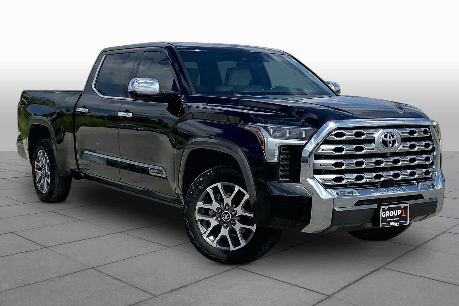 Used 2023 Midnight Black Metallic Toyota 1794 Edition image 3