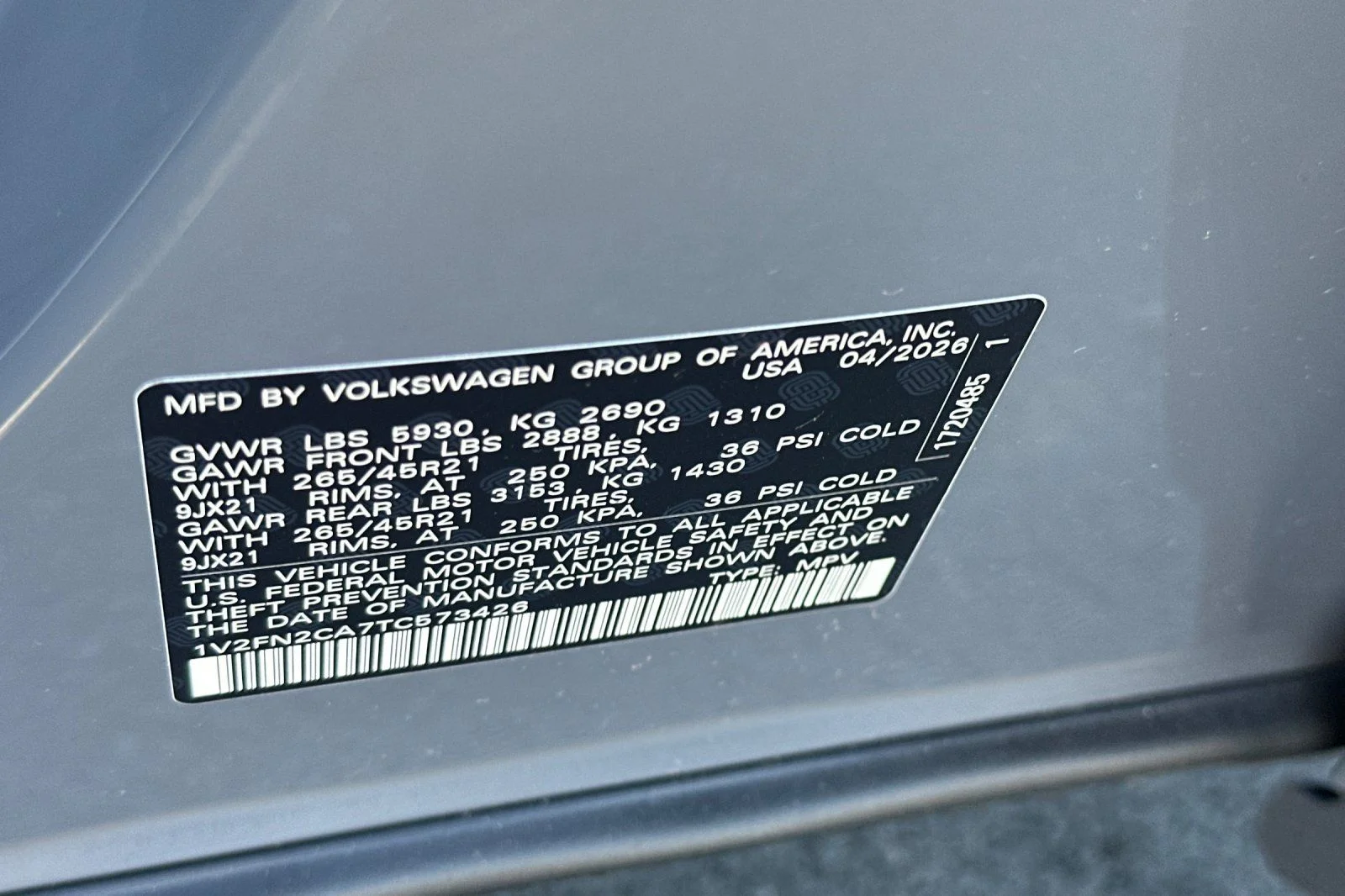 New 2026 Gray Volkswagen 2.0T SEL Premium R-Line image 27